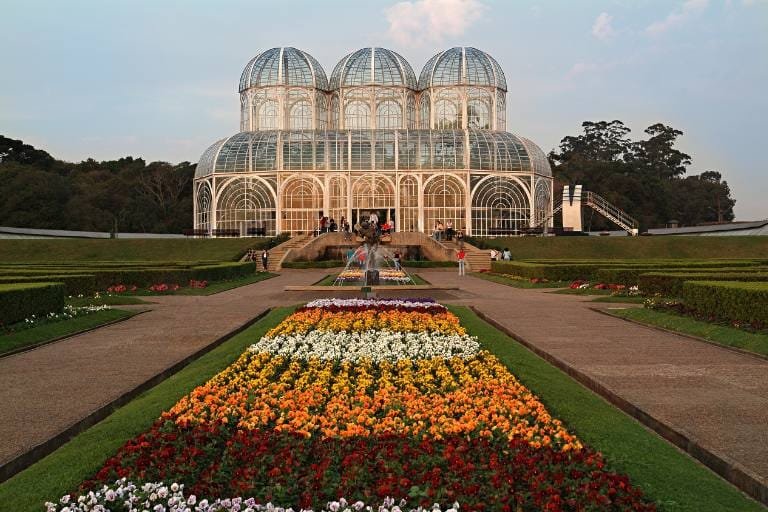 Jardim Botânico de Curitiba - férias de julho