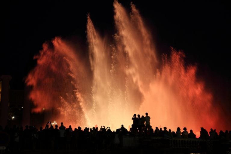 Subir a Montjuïc